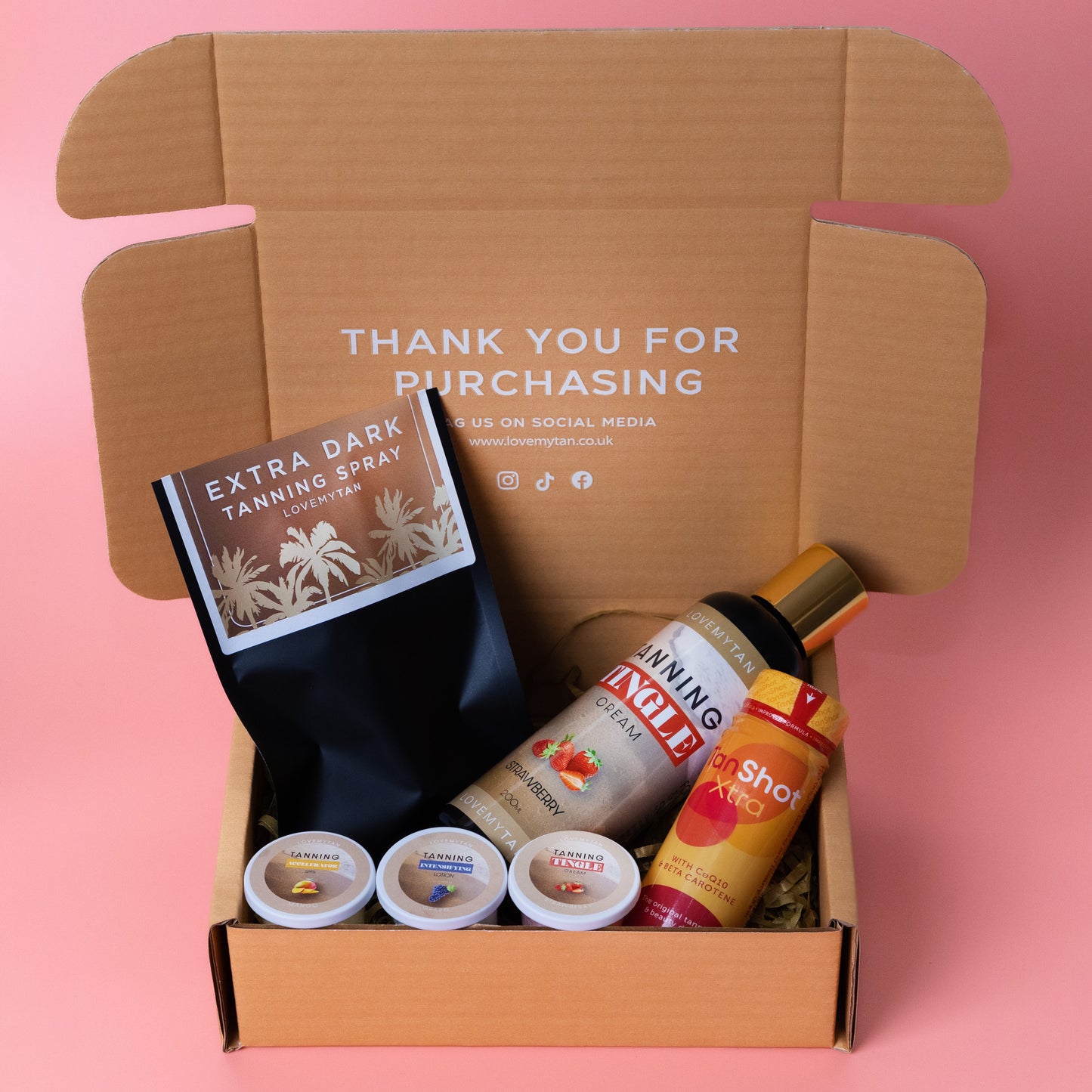 Cream Mega Box - lovemytan.co.uk